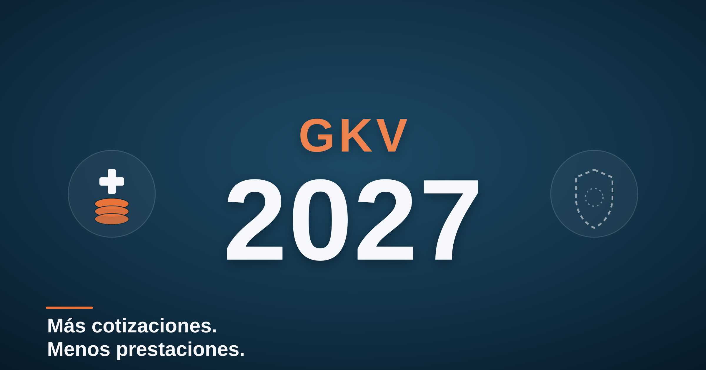 Reforma de la GKV en Alemania 2027: más cotizaciones, menos prestaciones