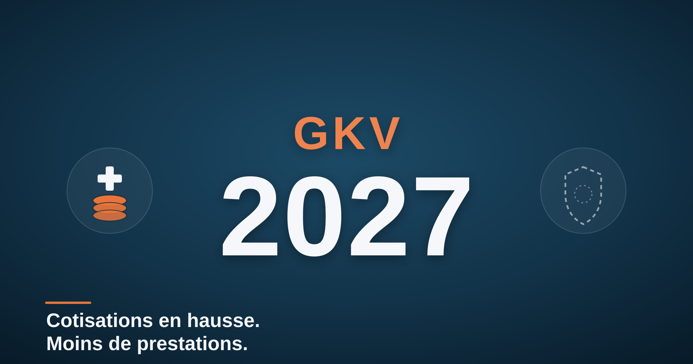 Réforme de la GKV en Allemagne 2027 : cotisations en hausse, moins de prestations